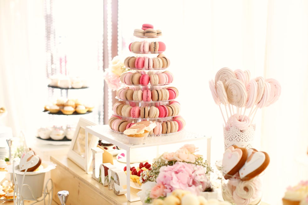 dessert table for a wedding party