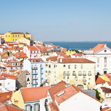 A rooftop view of Lisbon 