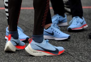 nike vaporfly, regular la mediasuela de zapatillas