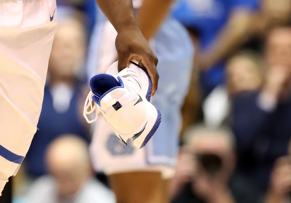 Zion Williamson is the latest athlete to have a Nike shoe explode