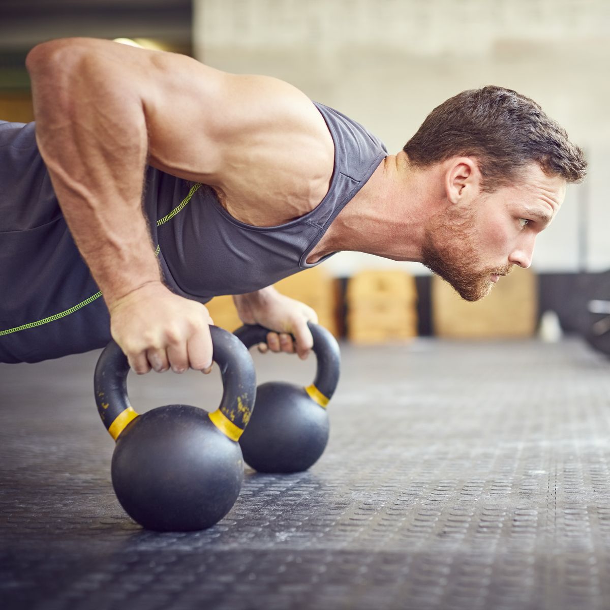 Home Workout: Train Back and Legs with This Kettlebell Muscle Builder