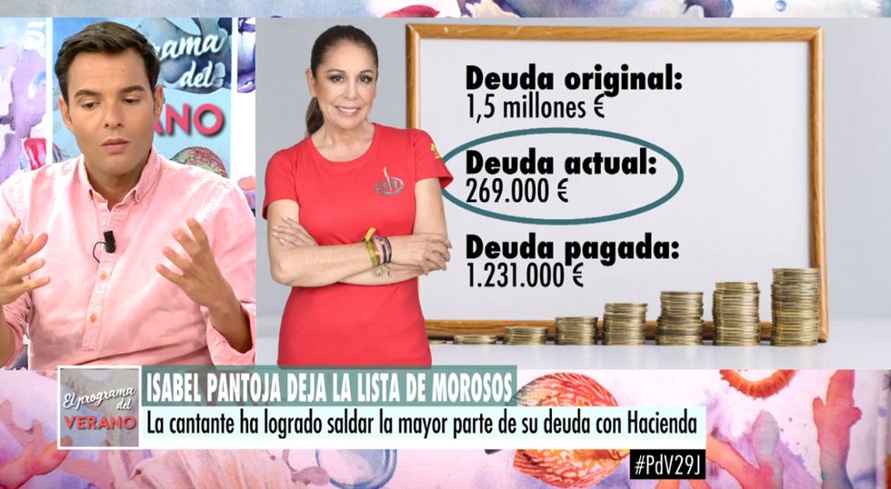 Antonio Rossi explica la deuda de Isabel Pantoja