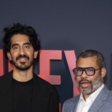 london, england march 25 dev patel and jordan peele attend the special screening of monkey man at picturehouse central on march 25, 2024 in london, england photo by mike marslandwireimage photo by mike marslandwireimage