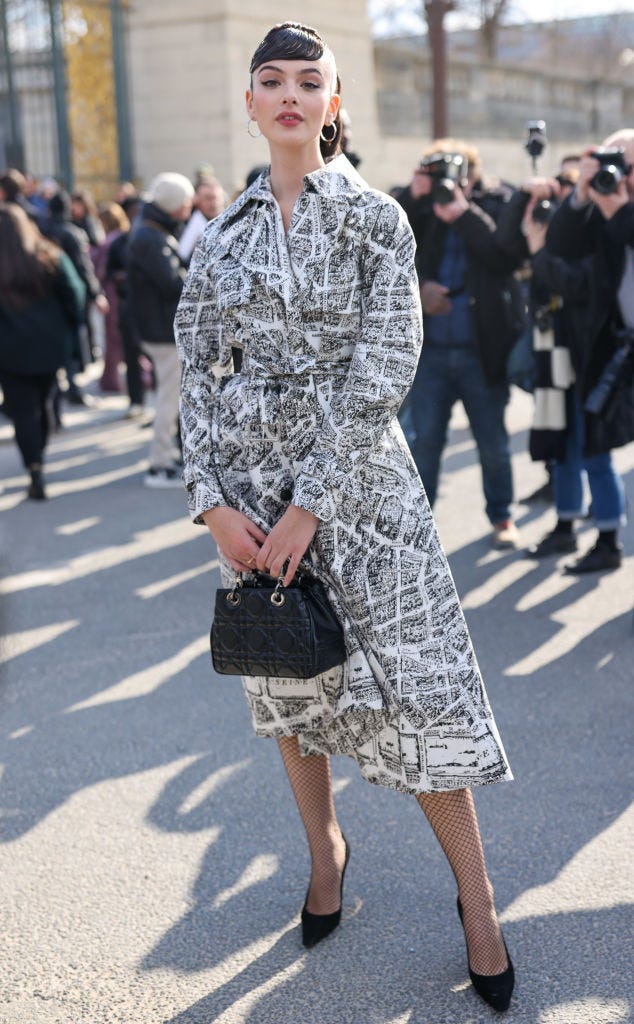 Paris, France, February 28 Deva Cassel attended the Christian Dior women's clothing fall-winter 2023-2024 show as part of Paris Fashion Week on February 28, 2023.  Photos by Pierre Suugetty images