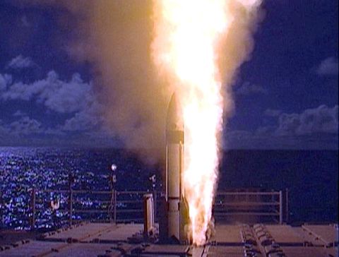 standard missile 3 test launch