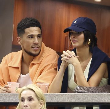 kendall jenner and devin booker at the 2022 us open tennis championships