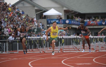 Men's 110-meter hurdles 2016 Olympic Trials