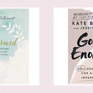 devotionals for women embraced by lysa terkeurst and good enough by kate bowler and jessica richie