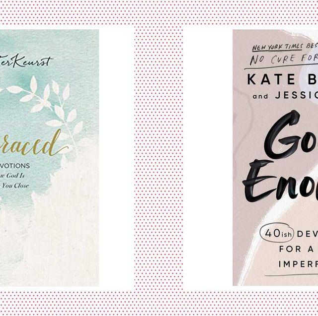 devotionals for women embraced by lysa terkeurst and good enough by kate bowler and jessica richie