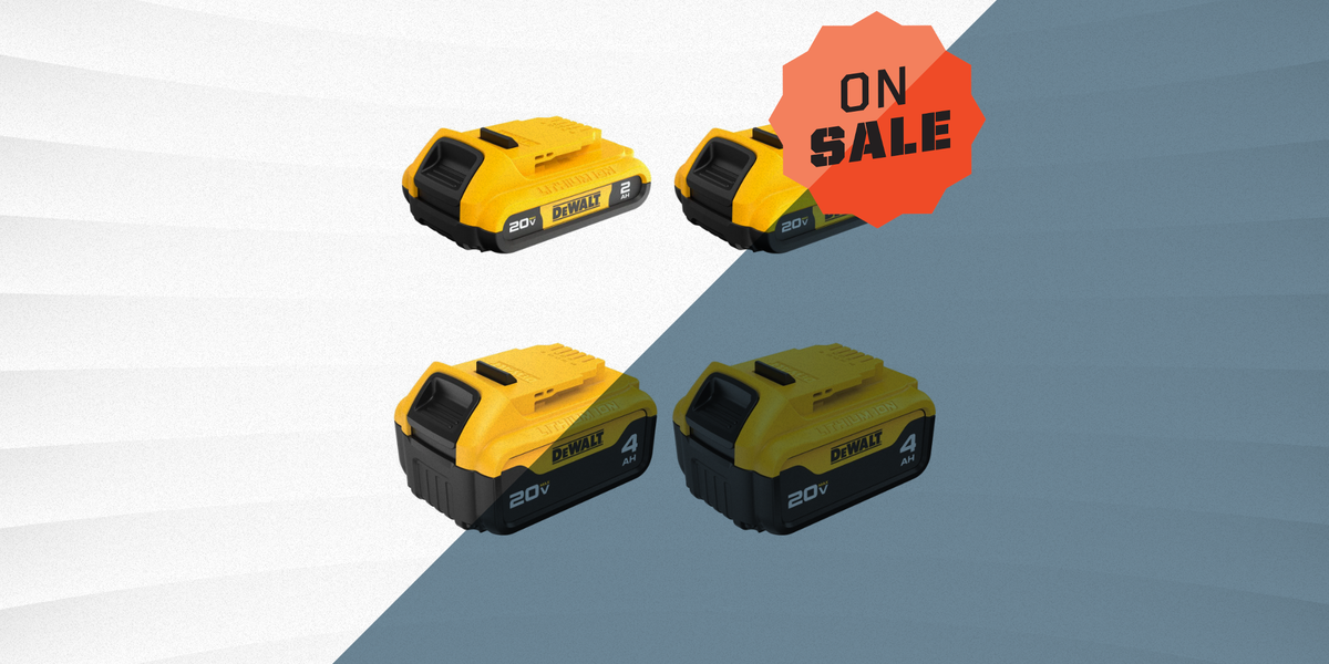 Dewalt 20v battery sale sale