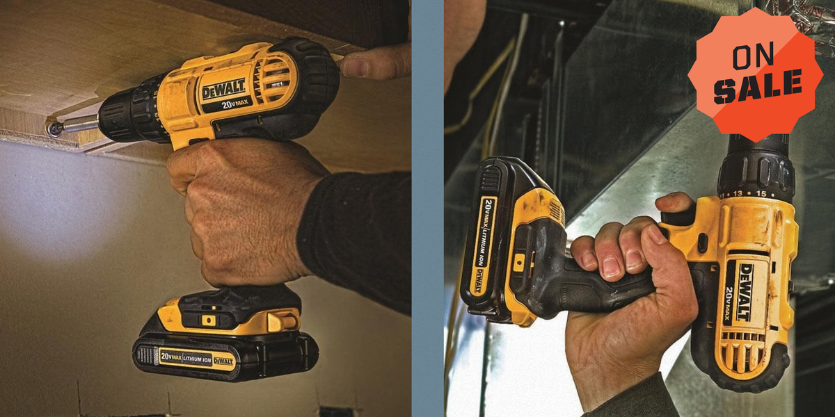 Amazon Has DeWalt’s Drill and Impact Driver Kit Almost 50% off