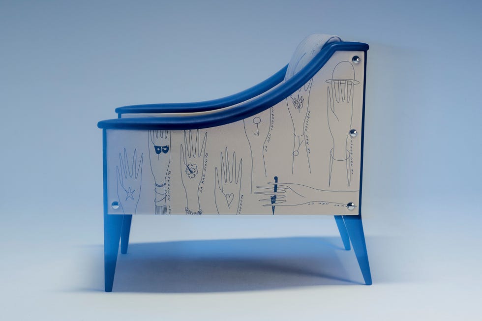 poltrona frau dezza chair