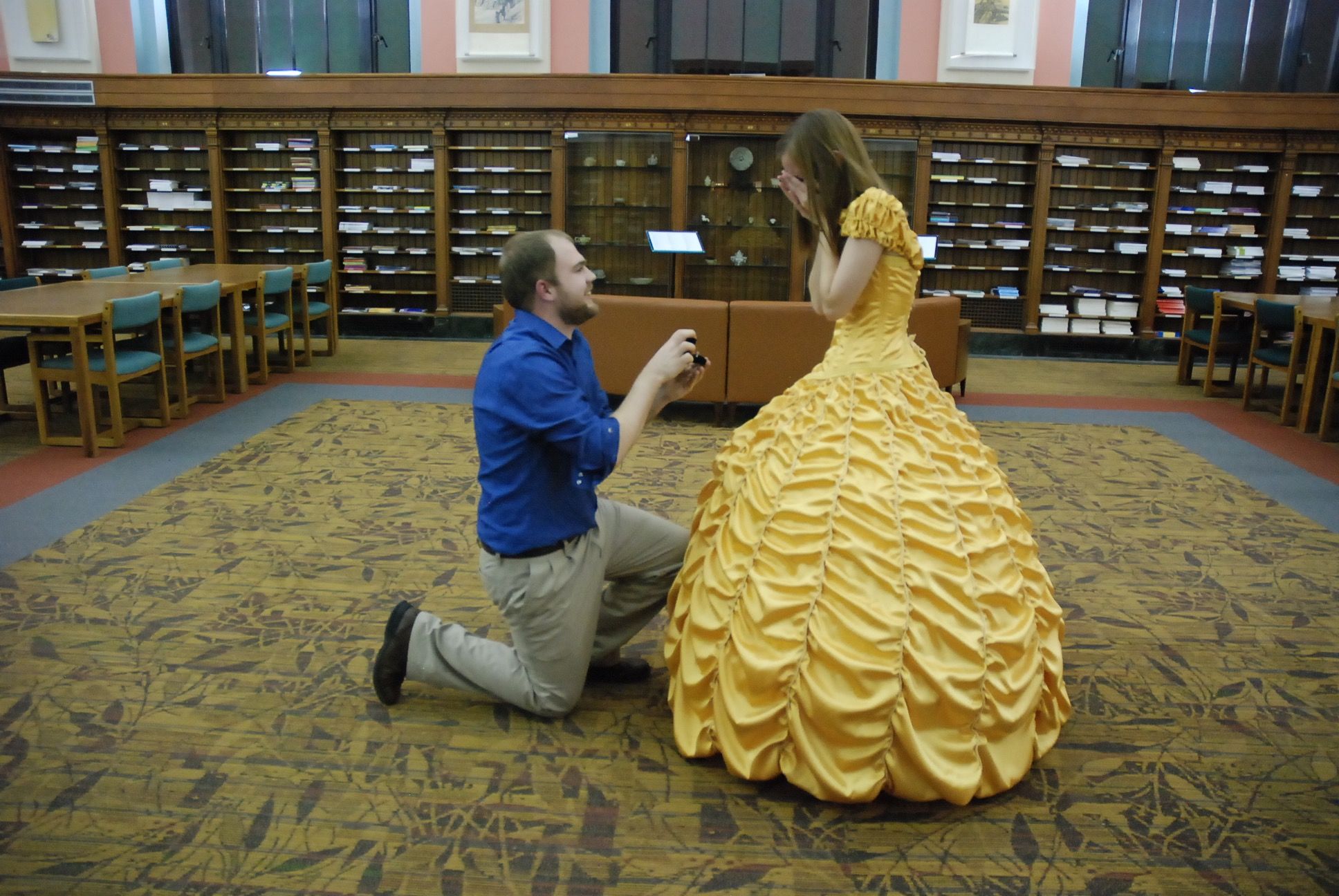 This Beauty and the Beast Proposal Will Melt Your Ice-Cold Heart