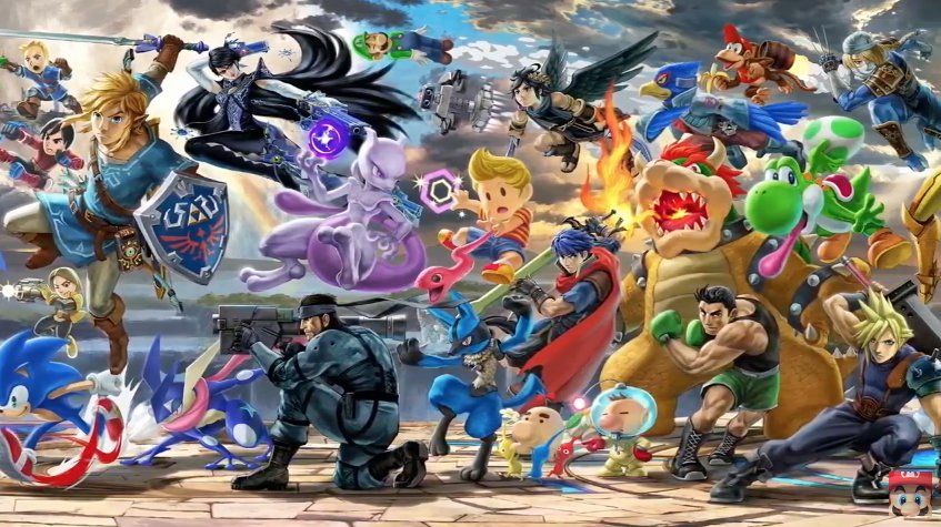  Toda la lista regresa para Super Smash Bros. Ultimate