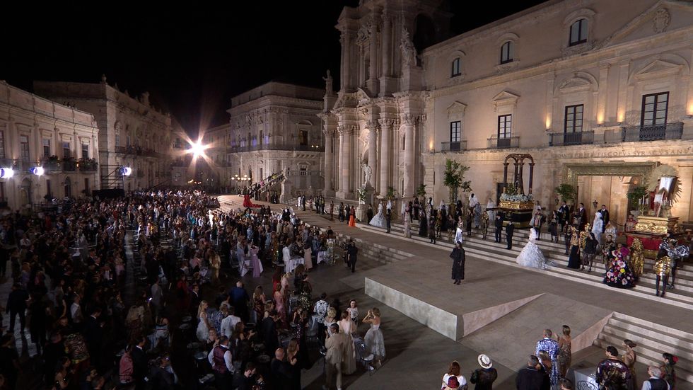 Dolce & Gabbana Hosts 10-Year Anniversary 'Alta Moda' Extravaganza In Sicily