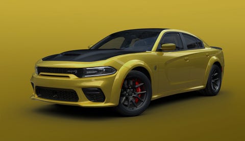 21 Dodge Challenger Charger Add Gold Rush Paint Color