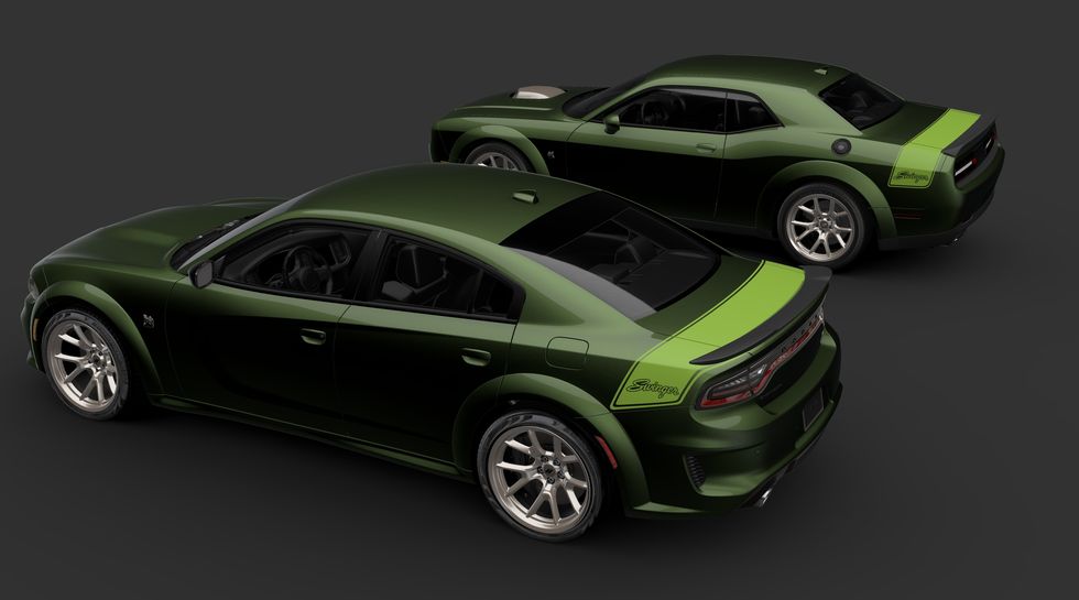 2023 dodge challenger and charger scat pack swinger special edition