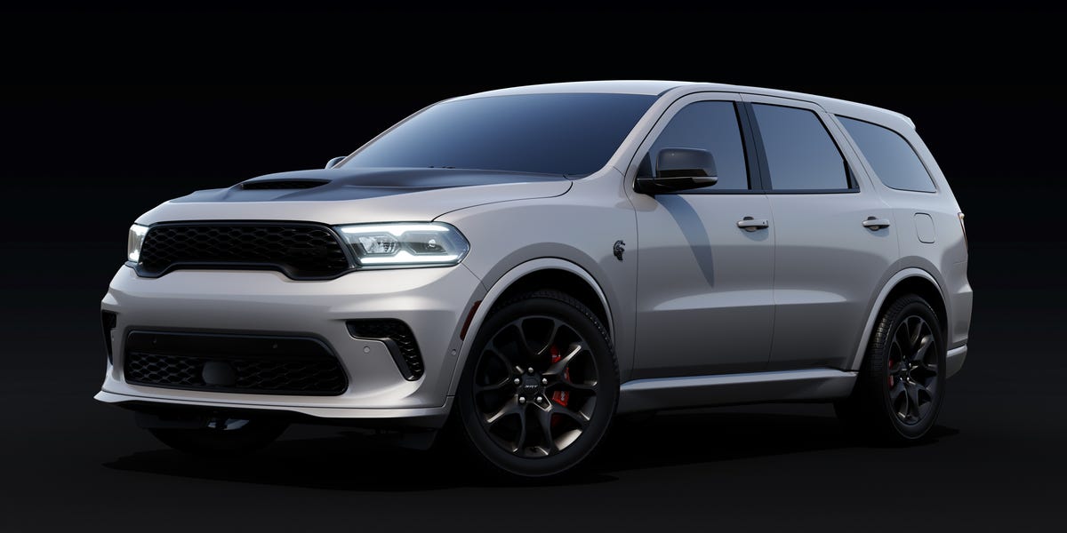 2025 Dodge Durango Silver Bullet Is a 113,325 SRT Hellcat Tribute 2025 Durango Hellcat For Sale