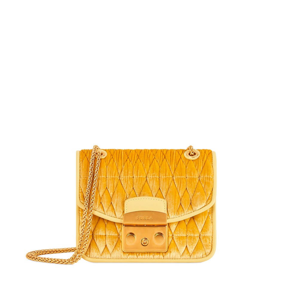 Handbag, Yellow, Bag, Leather, Tan, Fashion accessory, Beige, Shoulder bag, Coin purse, Wallet, 