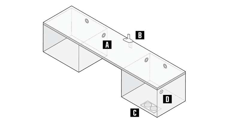 DIY Computer Desk From Ikea Cabinets | How-To Build a Desk