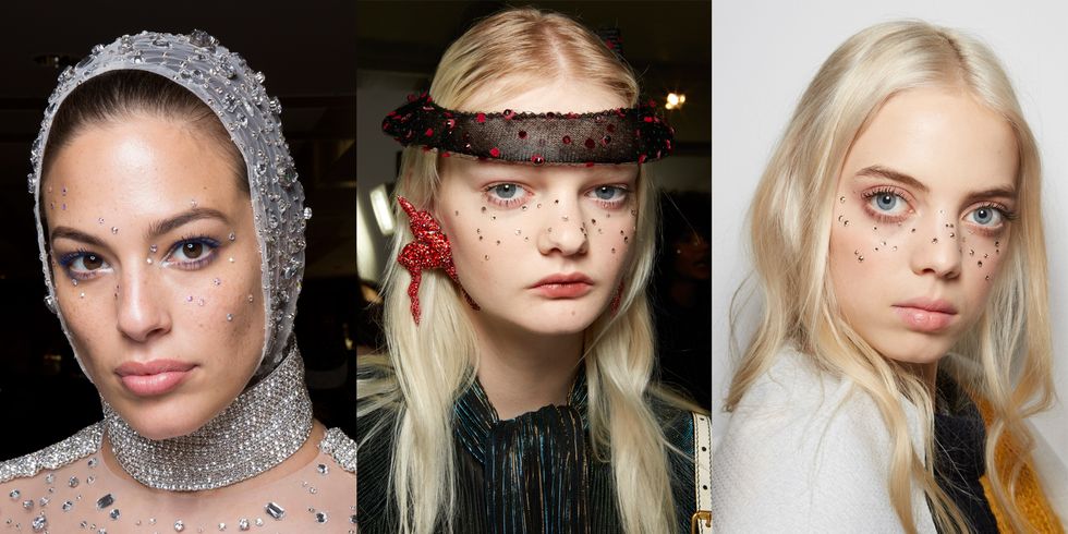 AW19 Diamante Freckle Beauty Trend