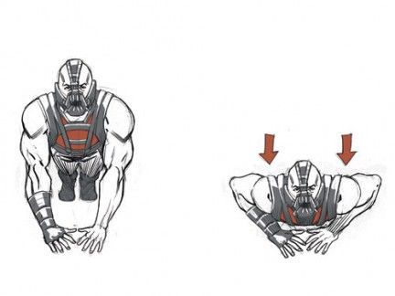 The Press Up Matrix Tom Hardy Used to Bulk for Bane Bronson