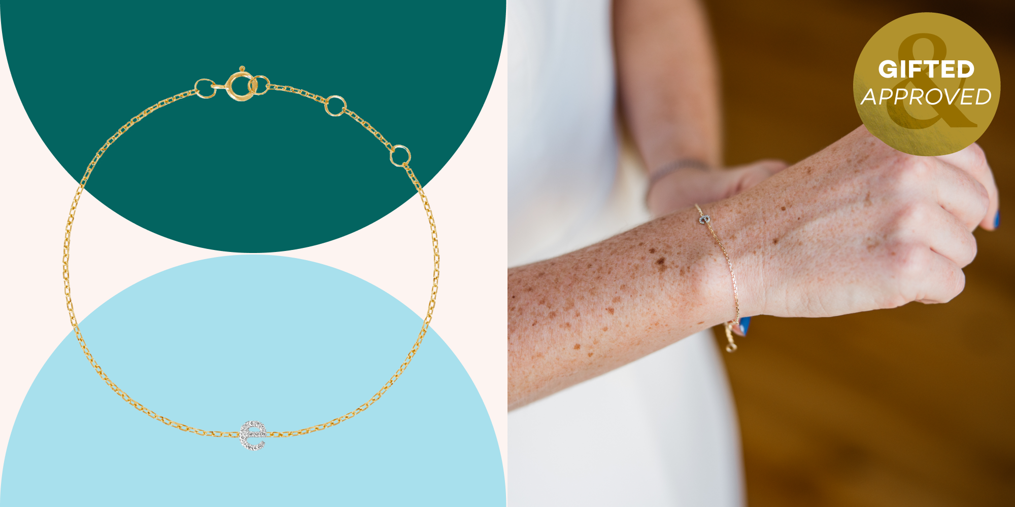 What's your initial?🩷✨💎 #initialbracelet #bracelet #jewelrytiktok | TikTok