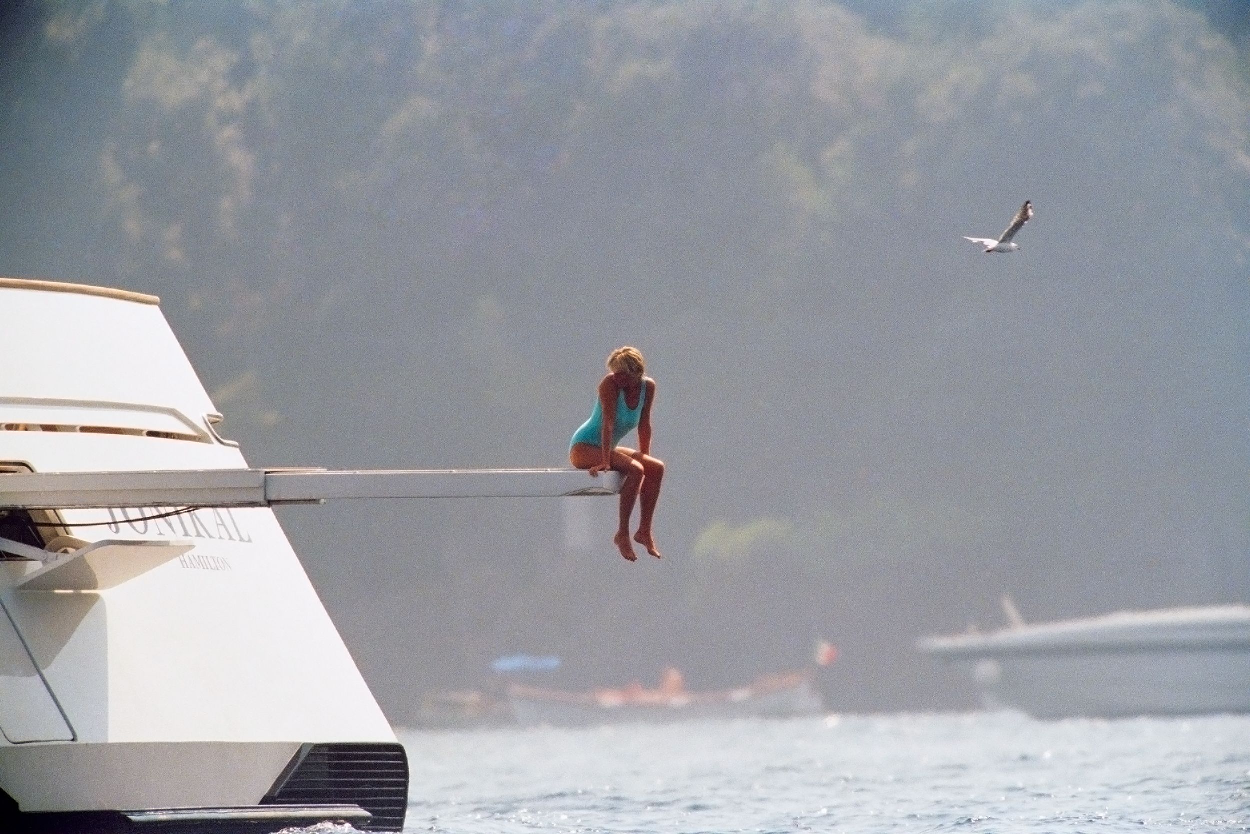 How The Crown Recreated the Iconic Princess Diana Diving Board Photo