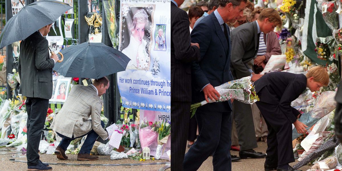 Princess Diana Flower Tribute