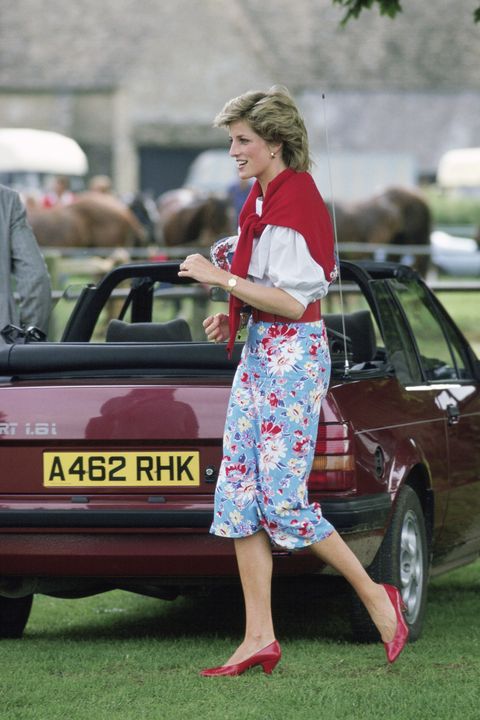 Princess Diana casual looks
