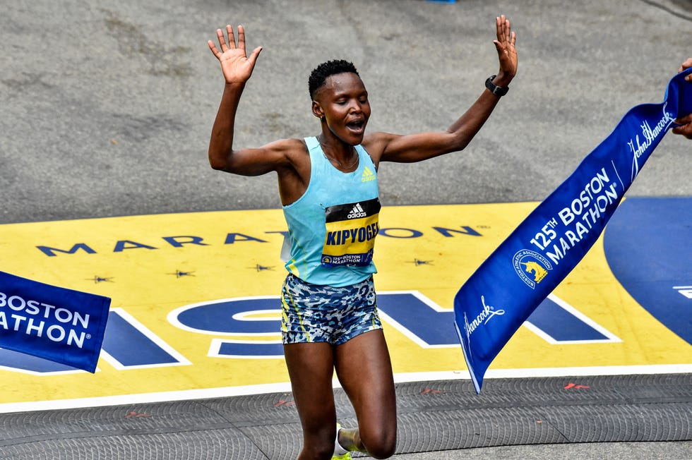diane kypiokei gana el maratón de boston 2021