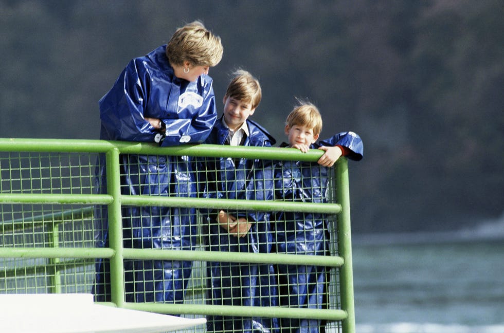 diana and sons at niagra falls