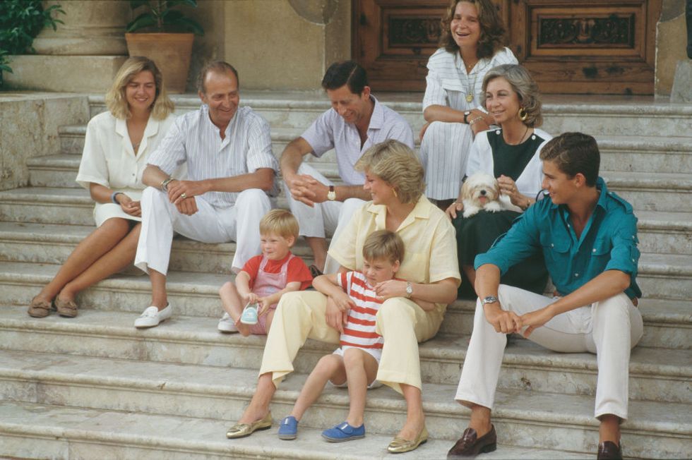 royal family spagnola vacanze