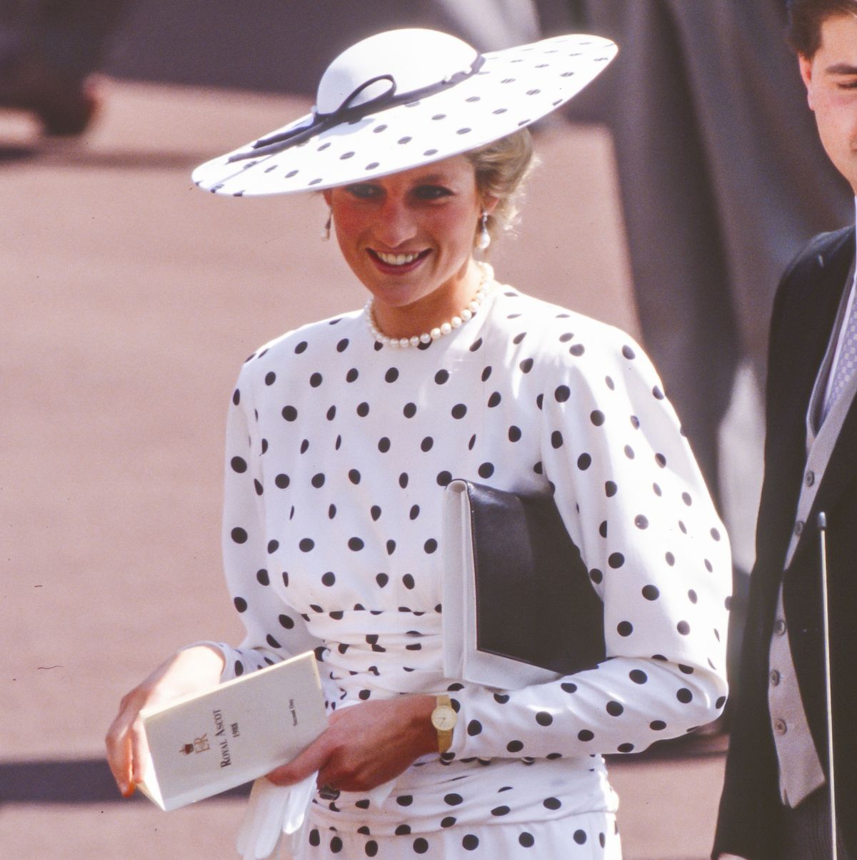 members of the royal family attend the royal ascot race meeting 1988