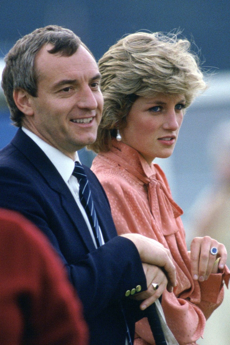 diana and barry mannakee in 1985