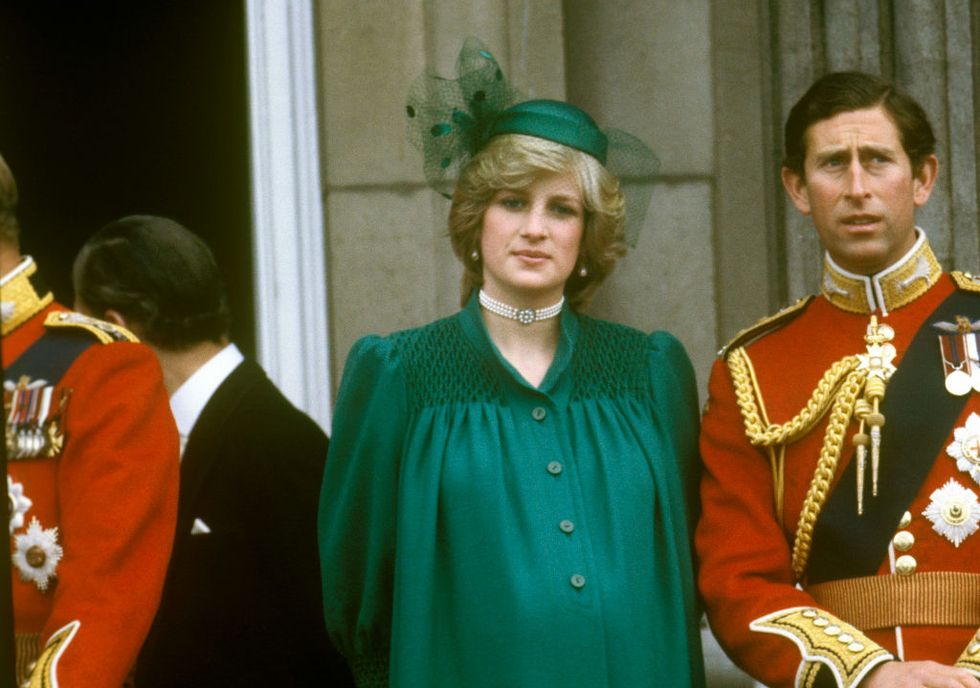 Diana, Princess of Wales,Prince Charles, Prince of Wales ,Diana is pregnant with Prince William ,Trooping the Colour