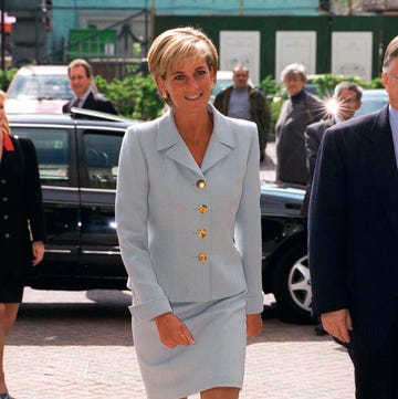Diana Arriving At Brompton Hospital diana arriving at brompton hospital