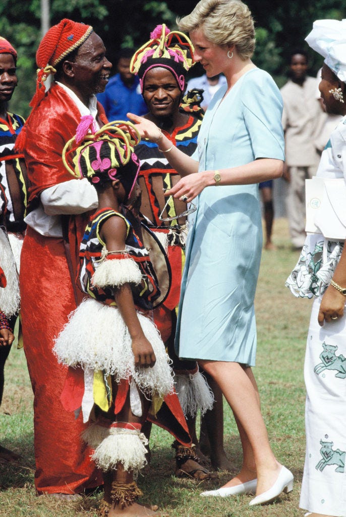 princess diana in nigeria