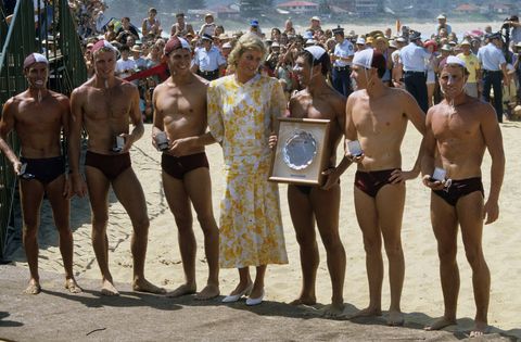 prince charles, princess diana and prince william of wales visit to australia and new zealand 1983