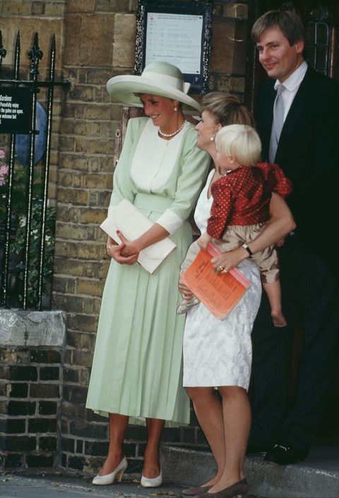 20+ Best Photos of Princess Diana's Wedding Guest Style