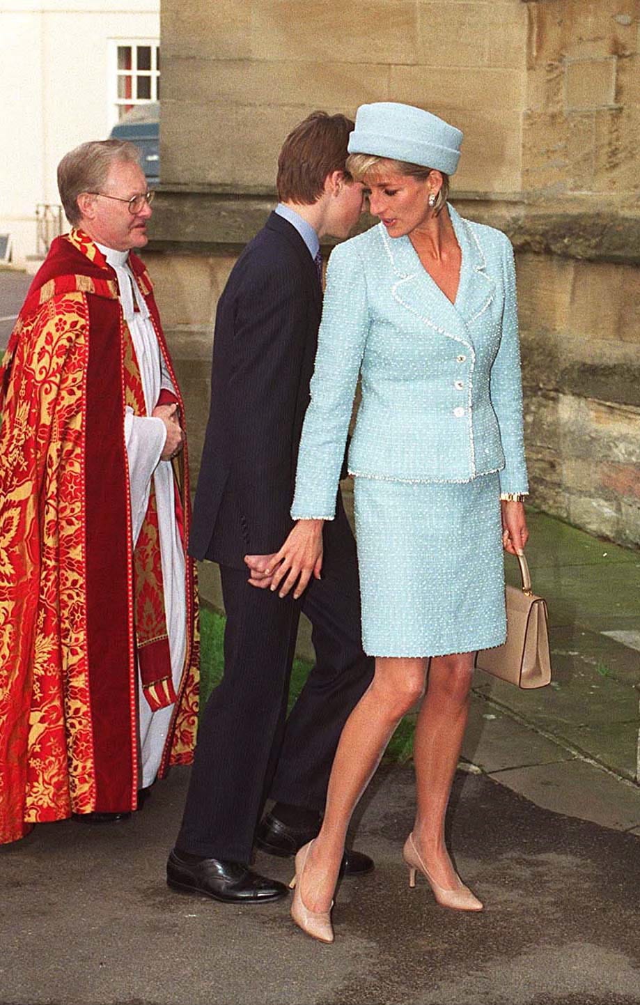 william and diana chanel suit