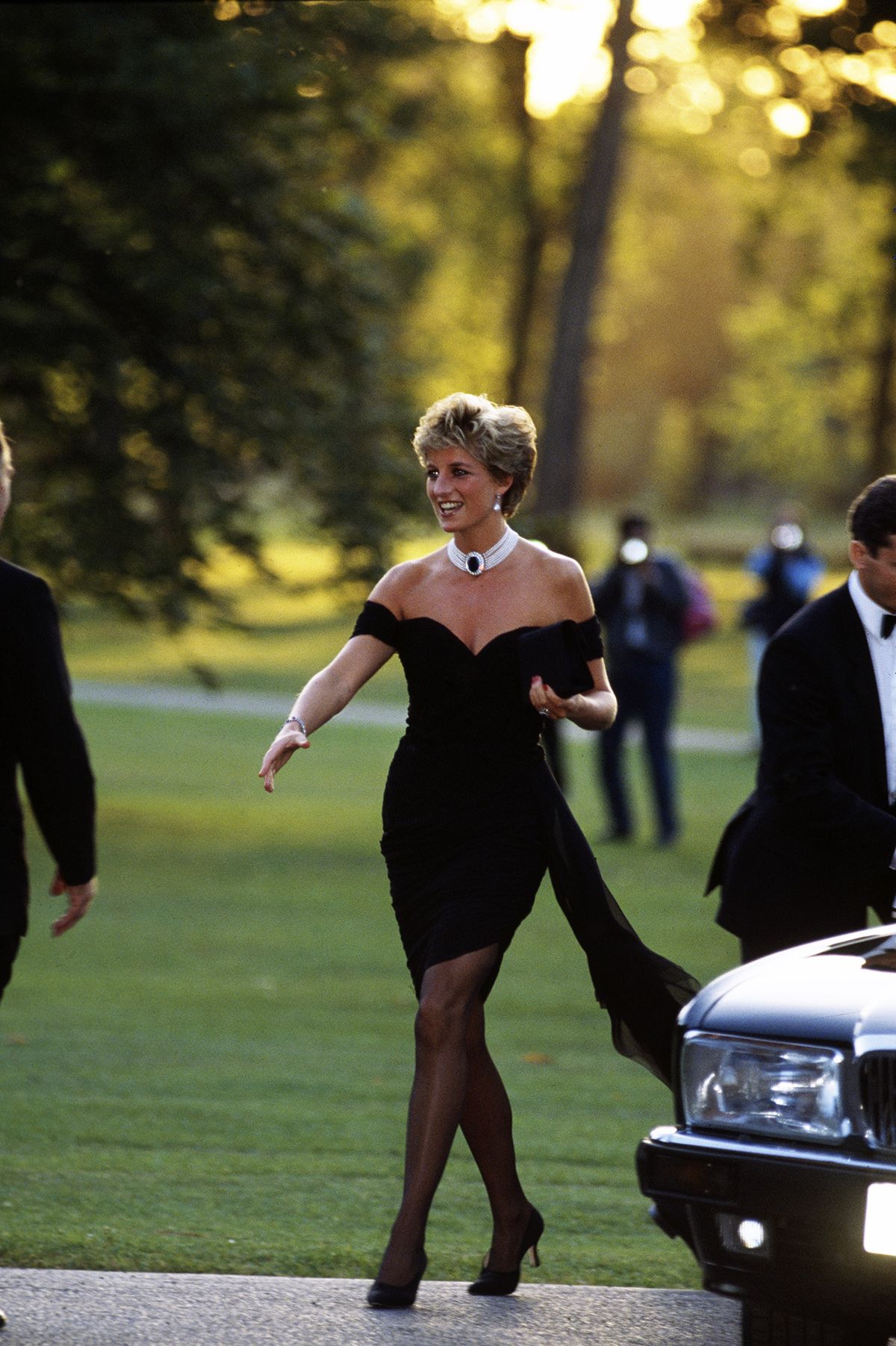 Princess diana shop black dress 1981