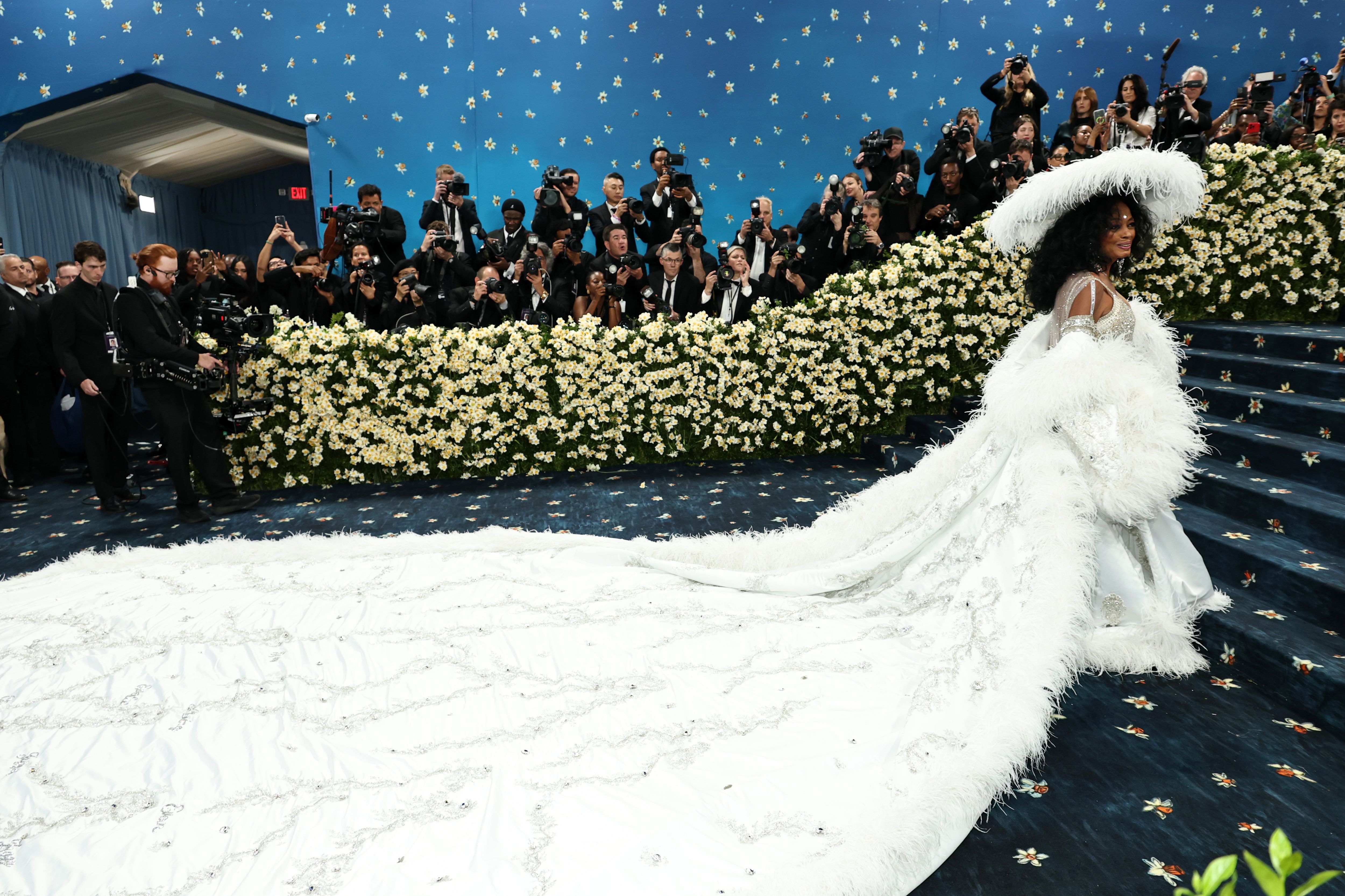 Diana Ross Graces the Met Gala Carpet for the First Time In Over 20 Years