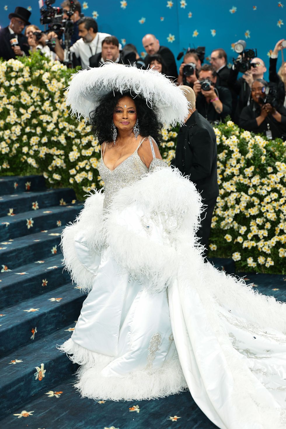 the 2025 met gala celebrating "superfine: tailoring black style" arrivals