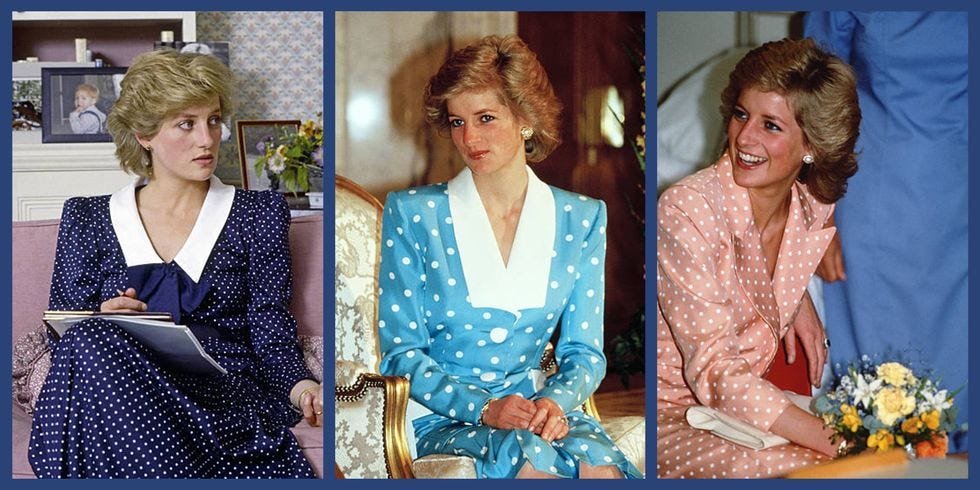 20 Times Princess Diana Wore Polka Dots