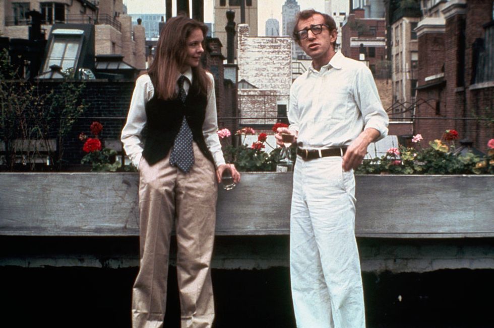 woody allen and diane keaton in annie hall
