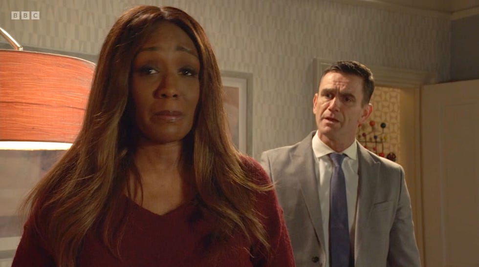 denise fox and jack branning in eastenders