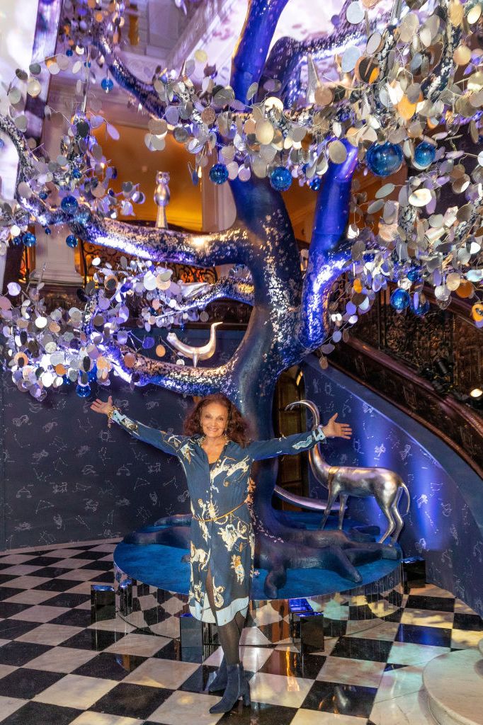 What did Christian Louboutin create for this year's Claridge's Christmas  tree project?