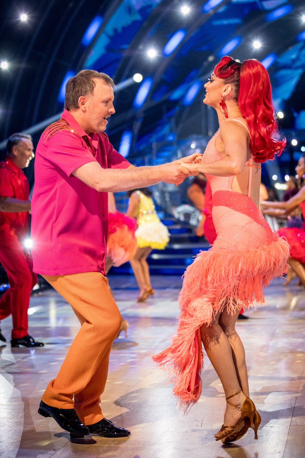 Chris McCausland, Dianne Buswell, come dance strictly 2024