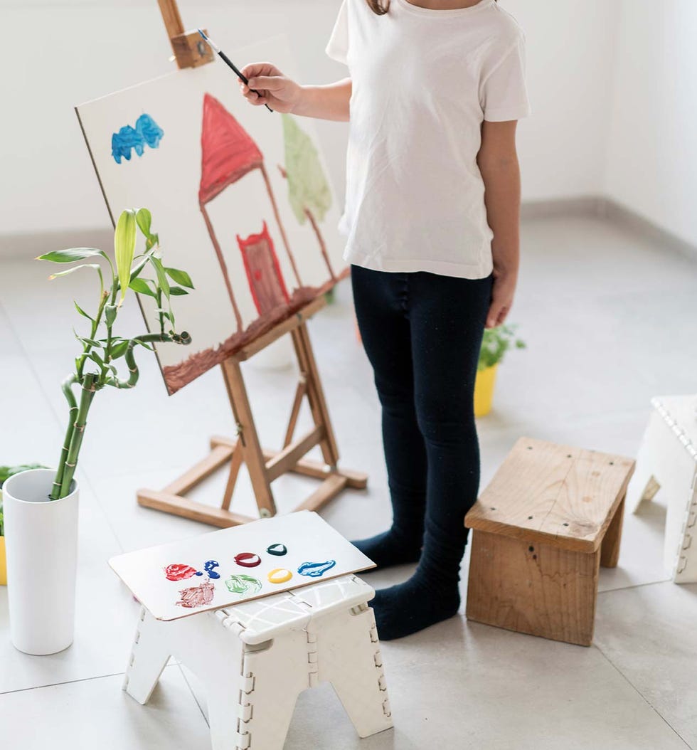 estuche de pintura a dedos